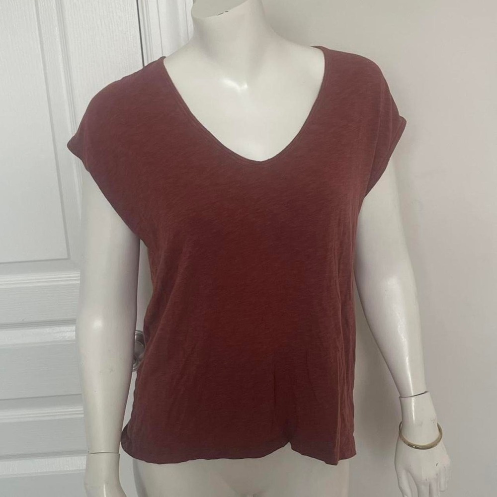 C&C California Brown Cap Sleeve Tee